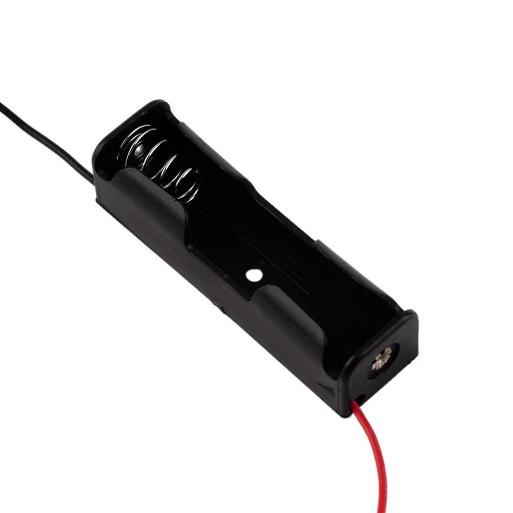 

Plastic Battery Storage Case Box Holder for 1-AA Battery with 6'' Cable Lead Wholesale