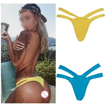 Женский купальный костюм, Бразильское бикини, плавки, купальник, женские стринги, трусы, купальные трусики для женщин, нижнее белье