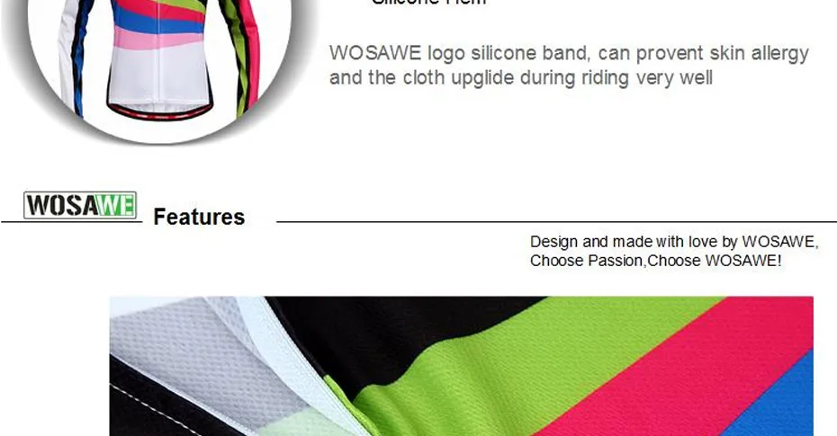 WOSAWE велосипедные Джерси НАБОРЫ MTB горный велосипед Джерси Набор гелевые мягкие велосипедные брюки дышащий Открытый Спорт Джерси костюм для женщин