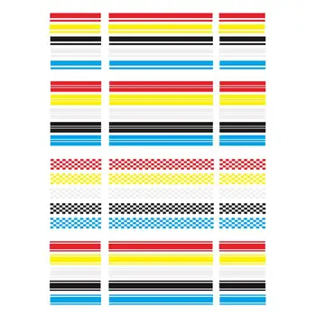 

3pcs Car Art Decorative Stickers Convenient Practical User-friendly Design Styling Decals Kits for Auto Covers Head Tail