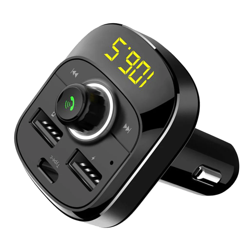 T19 беспроводной Bluetooth Автомобильный MP3-плеер fm-передатчик двойной USB зарядное устройство