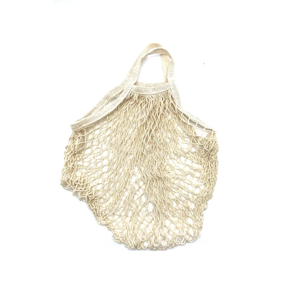 Reusable Grocery Produce Bags grocery bags storage bag produce storage bags Cotton Mesh Ecology Market String Net Tote Bag Kitchen Fruits Vegetables Hanging Bag Home