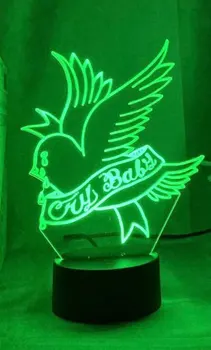 

3D-4355 Singer Song Design 3D Night Lamp