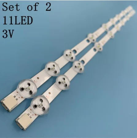 New 11LED 574mm LED backlight strip Replacement for VESTEL 32D1334DB VES315WNDL-01 VES315WNDS-2D-R02 VES315WNDA-01