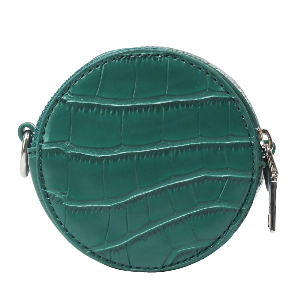 

Ins Hot Sales Design Ladies Mini Box Bag Crocodile Pattern Leather Shoulder Bag Fashion Women Loved Crocodile Leather Round Bag