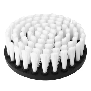 

4" Electric Drill Brush Attachment For Cleaning Carpet Leather And Upholstery Durable And Easy To Use