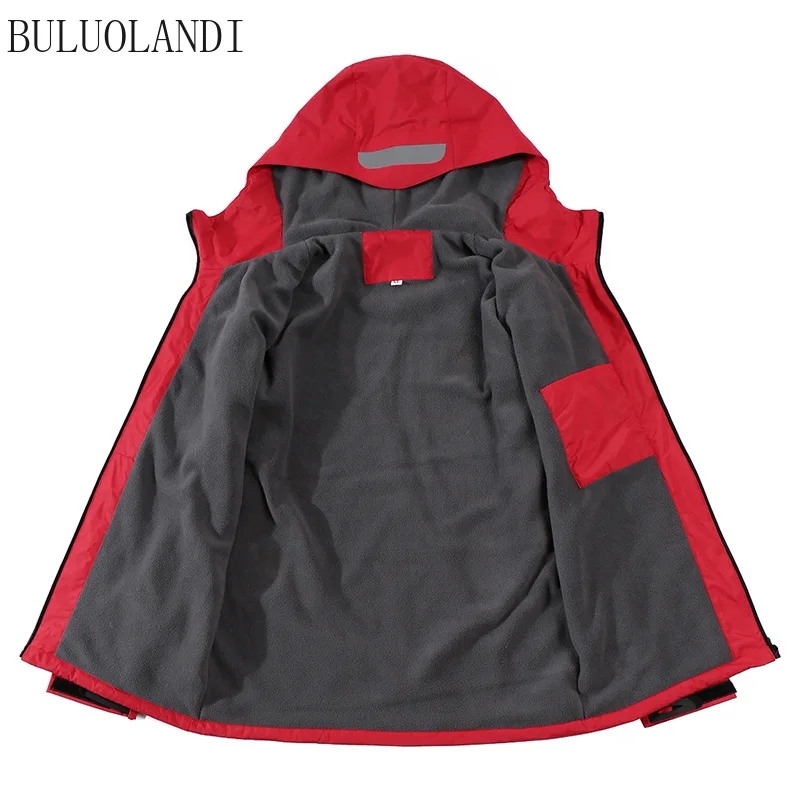 Great Value Outdoor Sports Thickened Windbreaker Windproof Men and Women New Softshell Light Weight Jacket Flecee Jacket