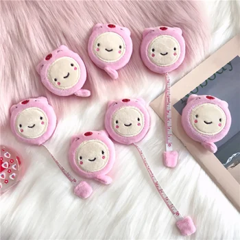 

Tape Measure Plush Cartoon Retractable Soft Tape Measure 1.5m/60 Inch for Sewing Body Cloth LHB99
