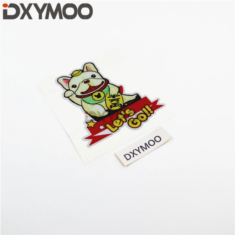 Car Styling Decal Sticker Motocross Bike Cute Funny Japanese Lucky Cat Let S Go Fighting Bumper Car Stickers Aliexpress