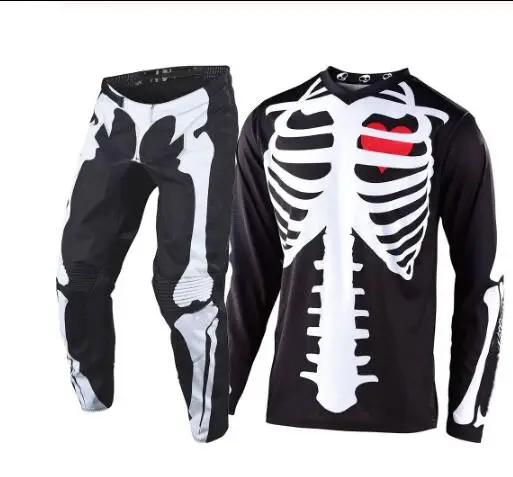 

2020 Limited Edition Skully Motocross Gear Set Mx Moto Kits Atv Dirt Bike Jersey En Broek Supercross Enduro Jersey Set