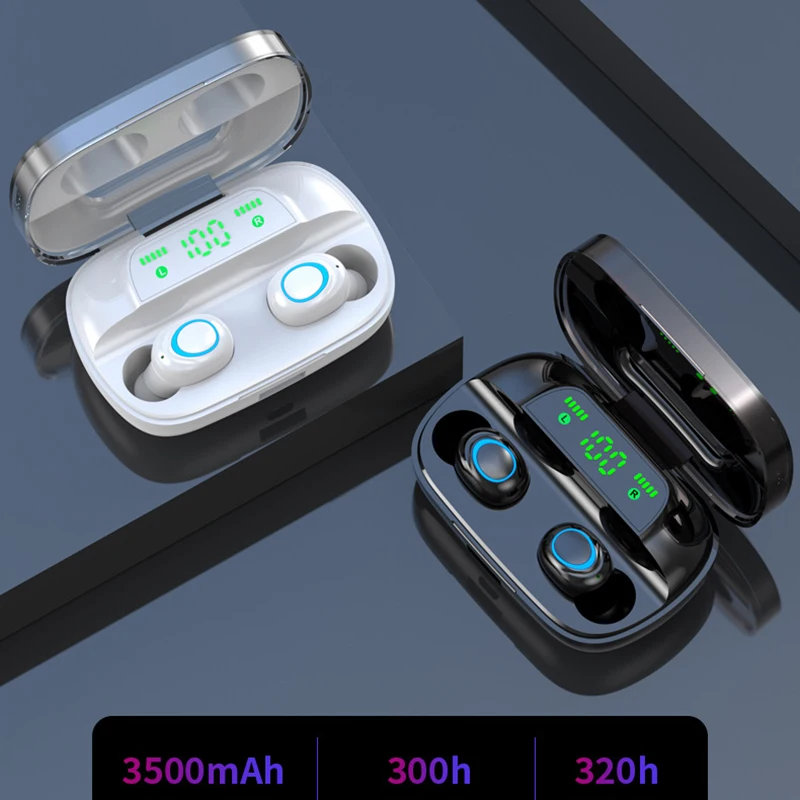 bluetooth headphones wireless with Microphone Sports Waterproof Wireless earphone Headsets Touch Control Music Earbuds For Phone