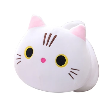

JEYL Mollusk Pillow Cute Cat Cylindrical Barrier Single Double Pillow Napping Pillow Office Cushion Children's Toys