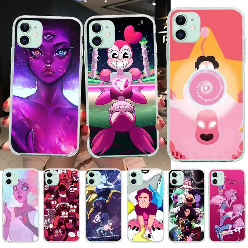 NBDRUICAI steven universe DIY Роскошный чехол для телефона iPhone 11 pro XS MAX 8 7 6 6S Plus X 5S SE XR |