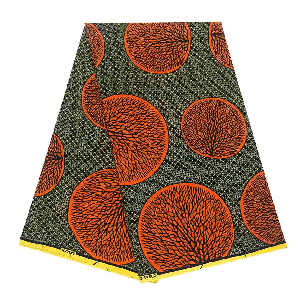 

Ankara African cotton Wax Prints Fabric Real Wax High Quality 6 yard African Fabric for Party Dress