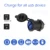 Автомобильное USB Зарядное Устройство 3.1 A для Мотоцикла Auto Truck ATV Boat LED Light Dual USB Socket Charger Power Adapter Outlet Power