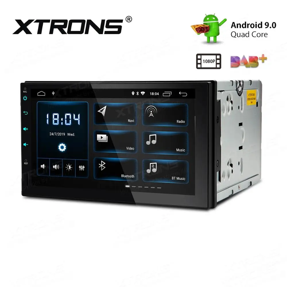 Perfect 7" Android 9.0 Pie OS Two Din Car Multimedia Double Din Car Navigation GPS 2 Din Car Radio with 5 Different UI Selectable 4