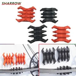 2pcs Archery Rubber Stabilizer Mounted On Limbs Compound Bow Limbs Stabilizer For Hunting Shooting Accessories