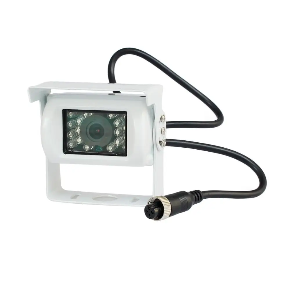 DIYKIT 12 V-24 V DC 7 дюймов TFT ЖК-дисплей автомобильный монитор+ 2 x 4pin ИК Ночное видение автомобиля Камера заднего вида Системы для автобус