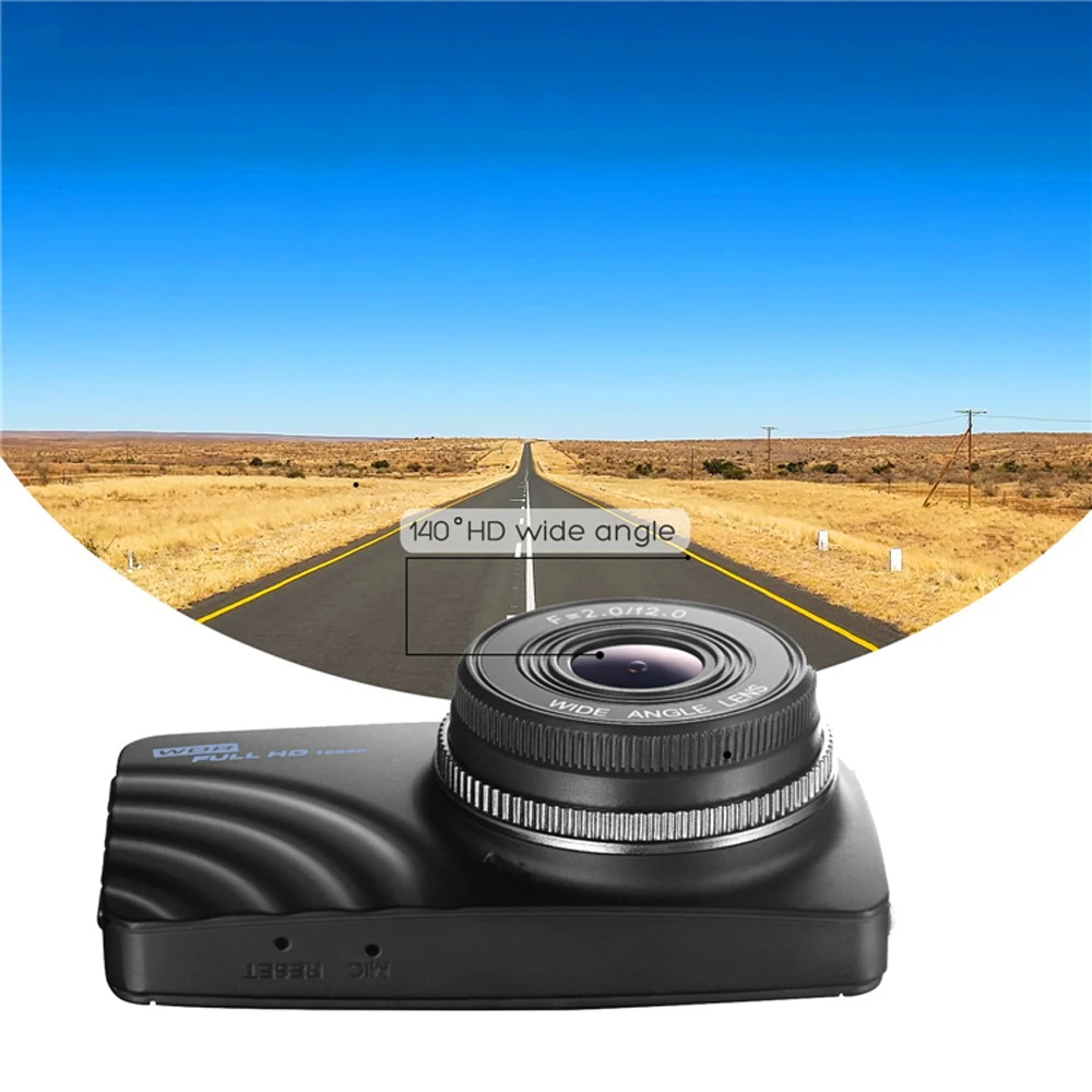 3,0 дюймов Full HD 1080P Ночное видение Видеорегистраторы для автомобилей Камера авторегистратор 6 Слои линзы Dash Cam Автомобильный видеорегистратор dvr
