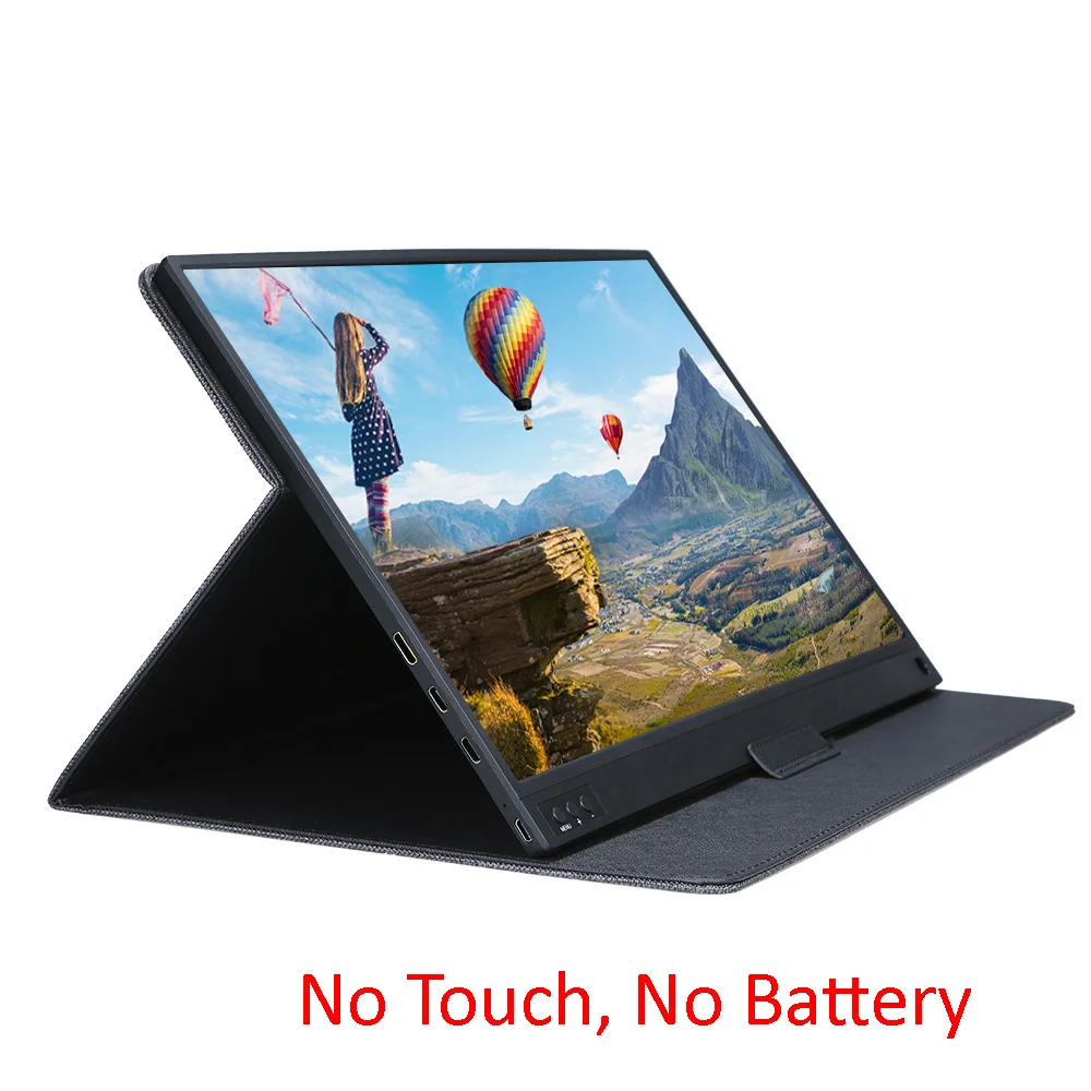 

T15A Thin Portable W-LED HD Monitor 15.6 Inch USB Type C For Laptop, Phone, Xbox, Switch And ps4 Portable Gaming Monitor