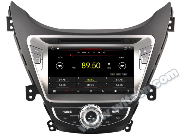 " Android 9,0 Pie OS автомобильный DVD Мультимедиа Навигация GPS радио для hyundai Elantra/i35/Avante 2010-2013 со встроенным DSP