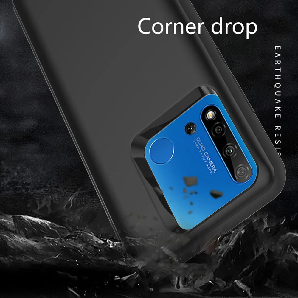 Для huawei P20 Lite Nova 5i 6500mAh Чехол для зарядного устройства расширенная батарея резервного копирования PowerBank Защитная крышка задний Чехол бант