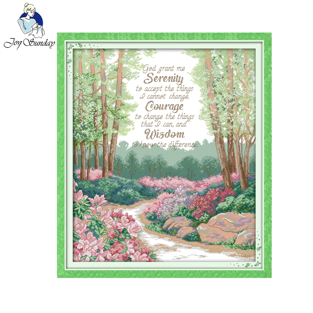 Joy Sunday Scenety Style A Quiet Prayer Counted Cross Stitch Designers Christmas Embroidery For Home Ornament Cross Stitch Designs Joy Sundaycounted Cross Stitch Aliexpress