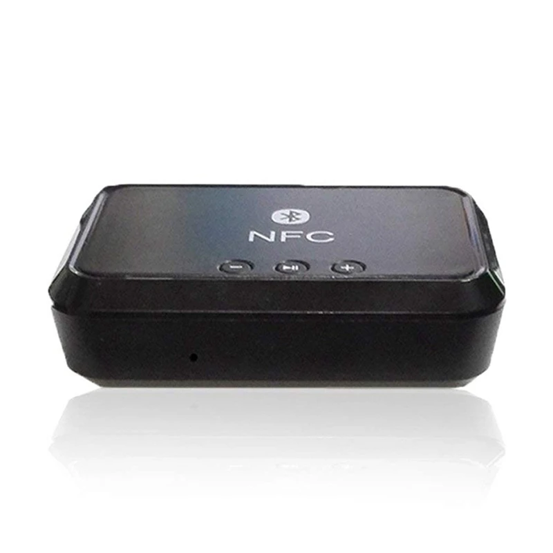 

Bluetooth 4.1 Music Receiver,NFC-enabled,3.5MM/RCA Stereo Output,Bluetooth Audio Receiver Adapter for Home Stereo Sound System,W