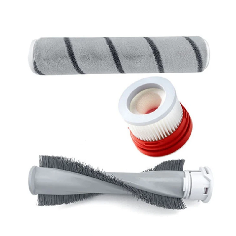 Fit For Xiaomi Mijia Vacuum Cleaner Accessories 1C Dreame V9D/V9/V10 Main Brush Floor Mite Removal Roller | Бытовая техника