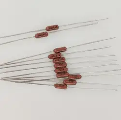 1.21k brown dale 1/4w 0.25w 1% resistência de filme de metal 1211f pode substituir 1.2k novo
