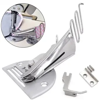 

Curve Edge Four-fold Hemmer Right Angle Universal Bias Binder Industrial Tape Size 18-45mm Overlock Folder Metal Rustproof