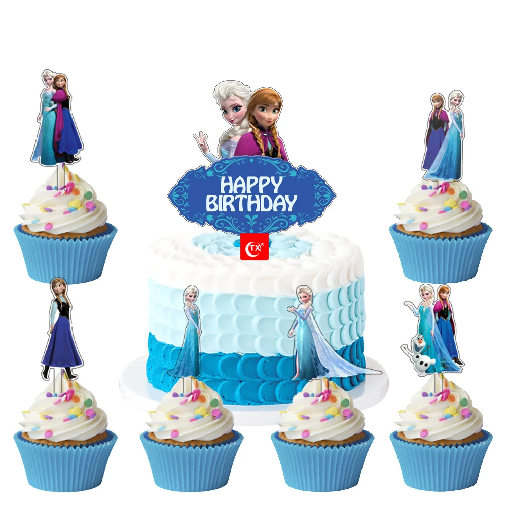 誕生日パーティーのテーマのためのアクリルケーキinsdiyカップケーキセット ベーキングアクセサリー プリンセスカップ ケーキのデコレーション Aliexpress