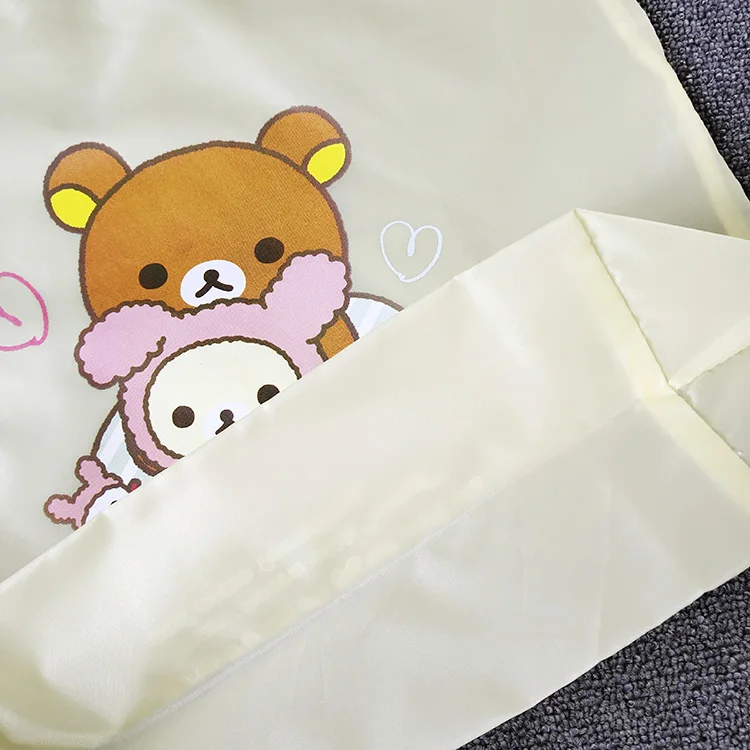 Милый мультфильм медведь Rilakkuma большие складные многоразовые сумки для покупок Складная Лампа нейлон сумка шоппер сумка эко продуктовый мешок сумочка