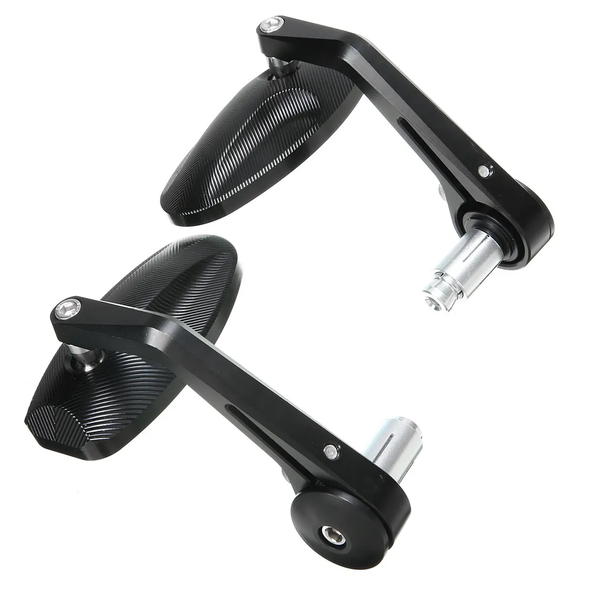 For Triumph Speed Triple 2pcs CNC Motorcycle Bar End Rearview Side Mirror Balck Aluminium Mayitr