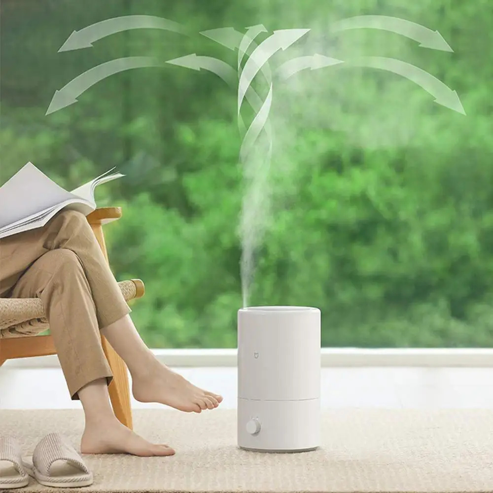 Умный увлажнитель воздуха XIAOMI MIJIA тихий безвредный для здоровья MiHome с