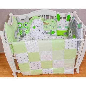 

Комплект в кроватку "Зверята" Комплекты в кроватку