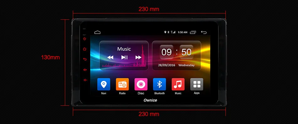 Cheap Ownice K1 K2 K3 8 core android 9.0 car dvd gps navi 4G for Toyota COROLLA  -  car radio video player Headuint 2G 32G 3