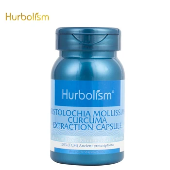 

Hurbolism Aristolochia Mollissima Curcuma Extraction Capsule, Adjuvant Treat Rheumatoid Arthritis, Plants Extract, 50pcs