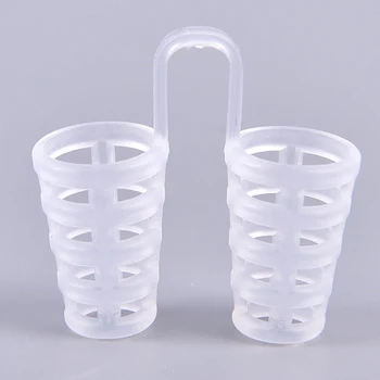 

Anti Snoring Solution Anti Snore Nose Clip Silicone Health Care Stopper 1pc