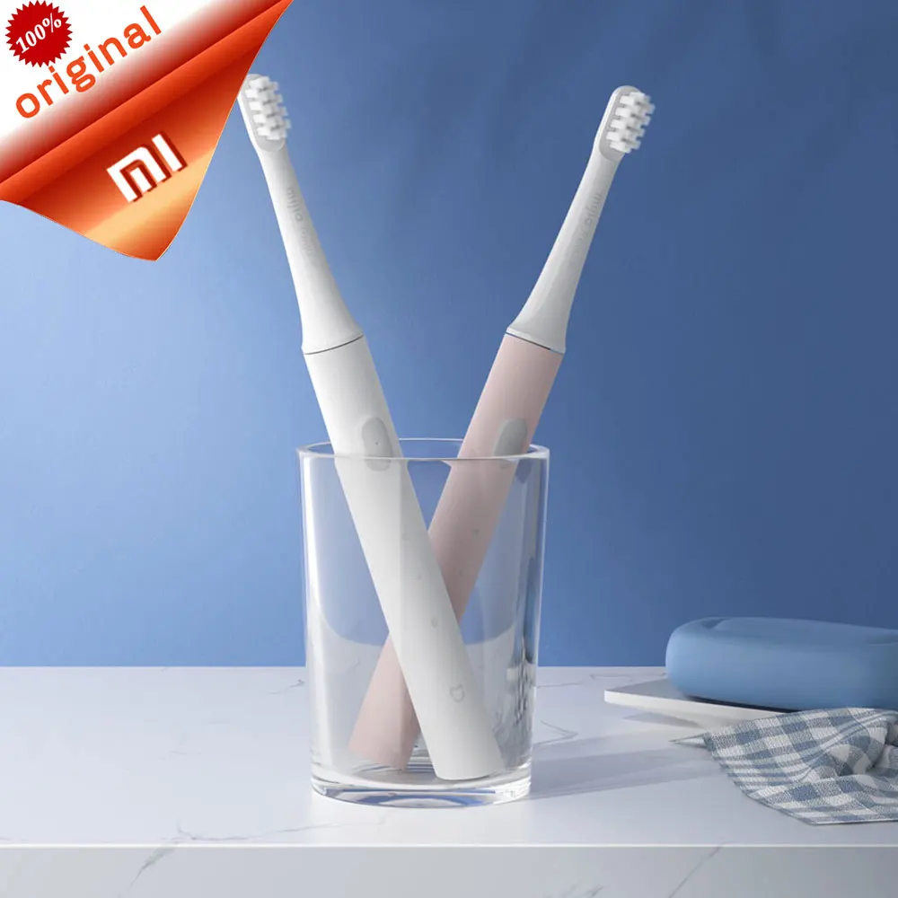Xiaomi Mijia T100 звуковая электрическая зубная щетка для взрослых Водонепроницаемая ультра звуковая автоматическая зубная щетка с зарядкой от USB