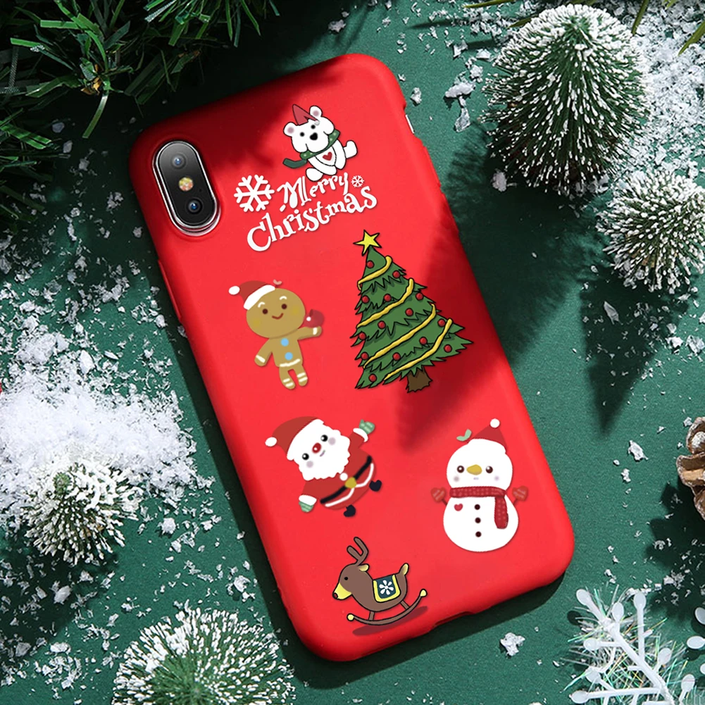 Рождественский силиконовый чехол для Xiao mi Red mi Note 6 5 7 K20 Pro Red mi 7 6A 5 Plus S2 матовый чехол для Xiaomi mi 8 Lite 9 SE A1 - Цвет: katong6