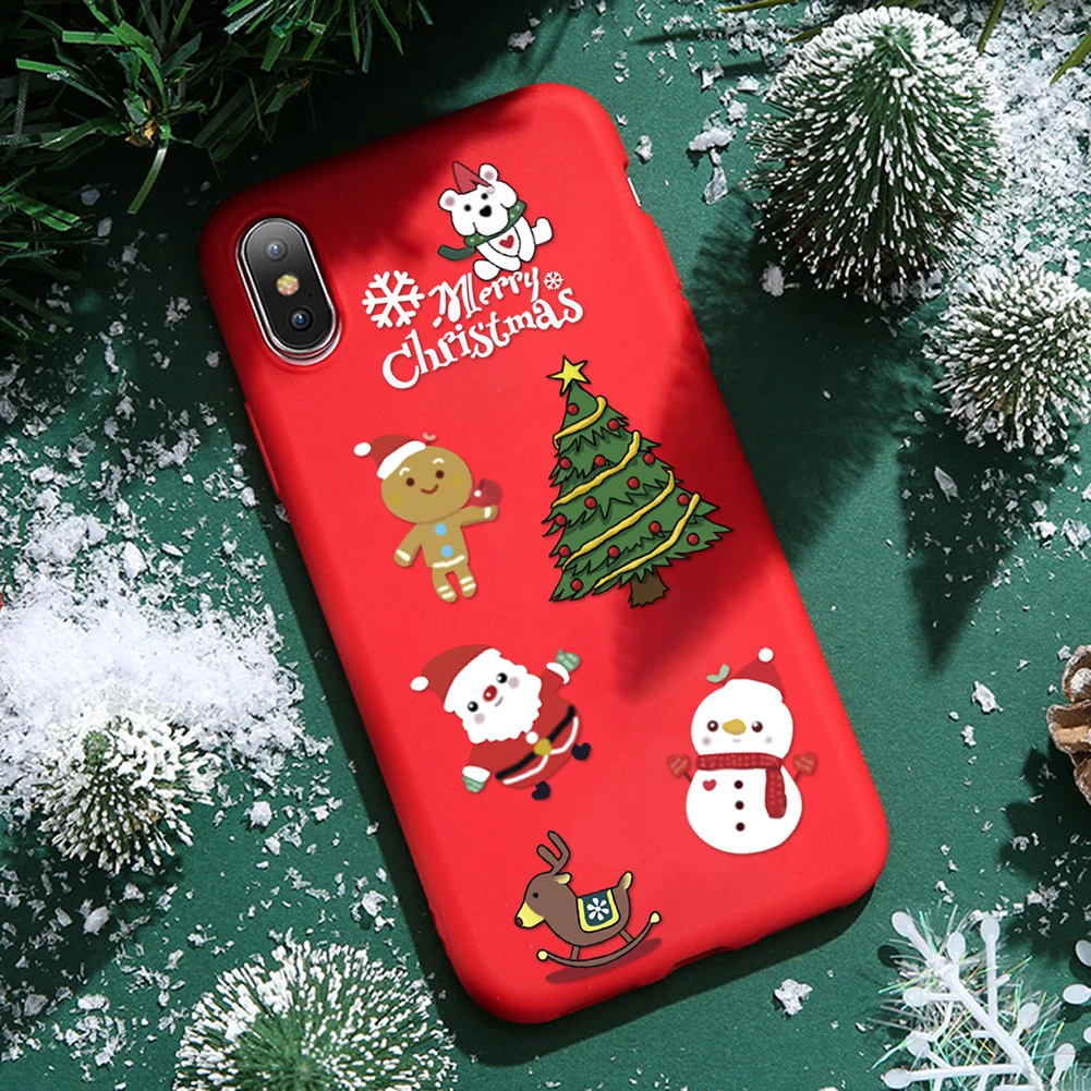 katong6 Рождественский силиконовый чехол для Xiao mi Red mi Note 6 5 7 K20 Pro Red mi 7 6A 5 Plus S2 матовый чехол для Xiaomi mi 8 Lite 9 SE A1 - Цвет: katong6