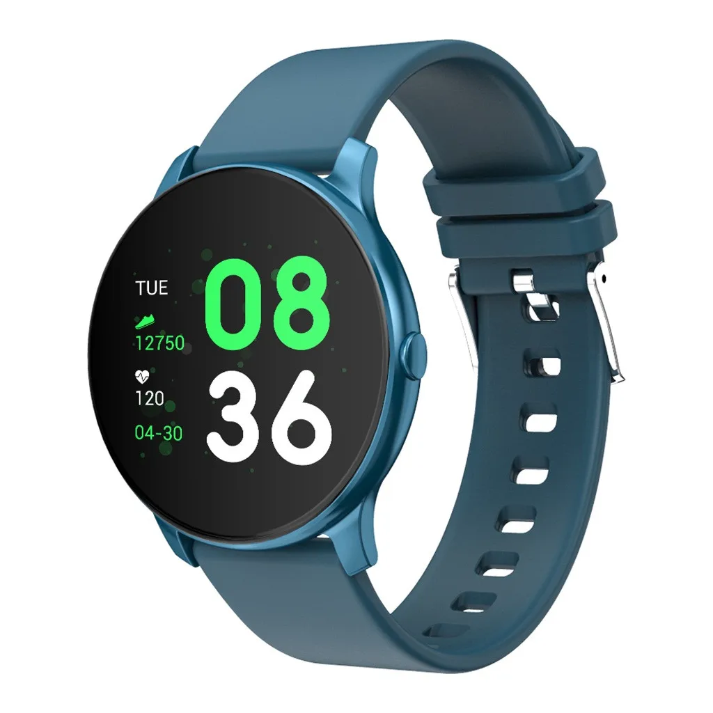 Blue Смарт-часы KOSPET, 1,3 дюймов, TFT экран, IP67, с напоминанием о звонках, водонепроницаемые, Bluetooth, умные часы для Android и IOS - Цвет: Blue