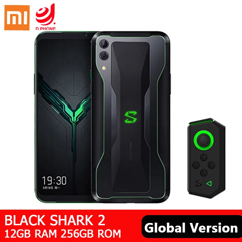 Global Version Xiaomi Black Shark 2 12GB 256GB Gaming Smartphone Snapdragon 855 48MP Rear Camera 4000mAh 6.39 Global Version Xiaomi Black Shark 2 12GB 256GB Gaming Smartphone Snapdragon 855 48MP Rear Camera 4000mAh 6.39