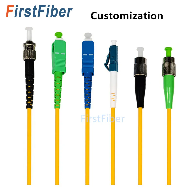 

Fiber SC /LC/FC/ST/ APC/UPC Simplex 3mm LSZH Single Mode Fiber Patch Cable SC jumper fiber patch cord NEW fibra optica customize