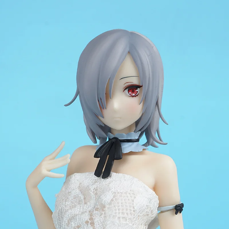 

Anime Garage Kit Cardinal Strange Tan Velvet Bonus Expression + Long Hair Accessories Model Ornaments