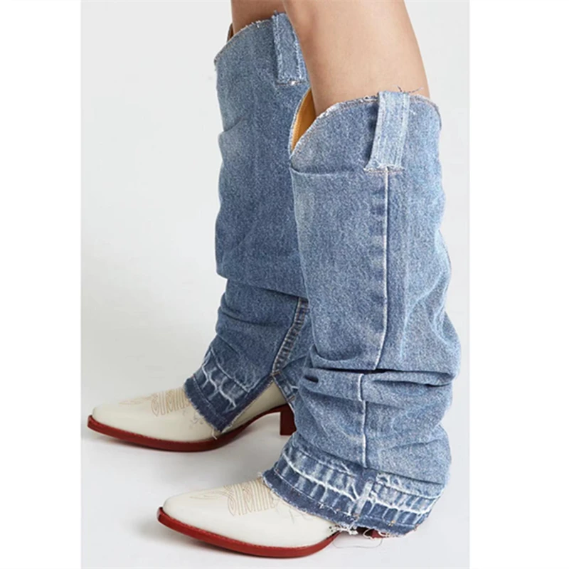 2019 Western Cowboy Boots Women Point 