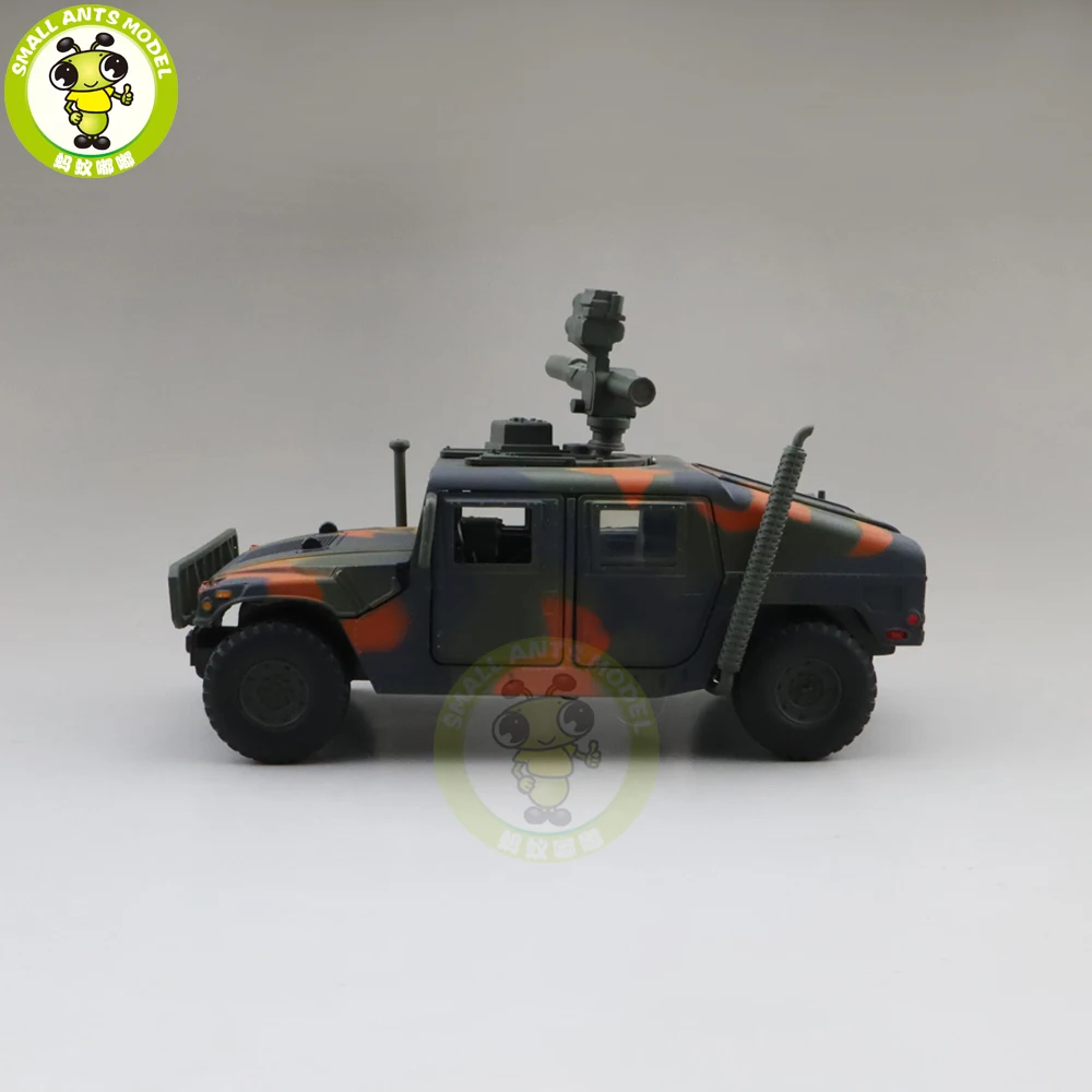 1/32 Jackiekim Hummer H1 военный автомобиль США литая модель автомобиля игрушки для детей звуковое освещение подарки