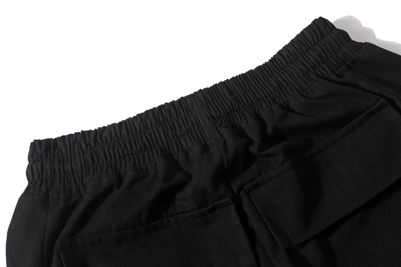 2019FW высокое качество Rhude карго брюки для мужчин и женщин карманы джоггеры брюки хип-хоп скейтборд Мужские штаны для бега брюки