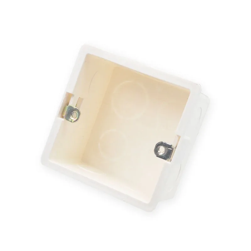 High Quality Secret Stash Wall Mount Switch Junction Box 80*80*50mm for 86 Type Wall Switches and Sockets